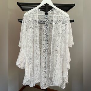 White Lace Women’s Beach Coverup